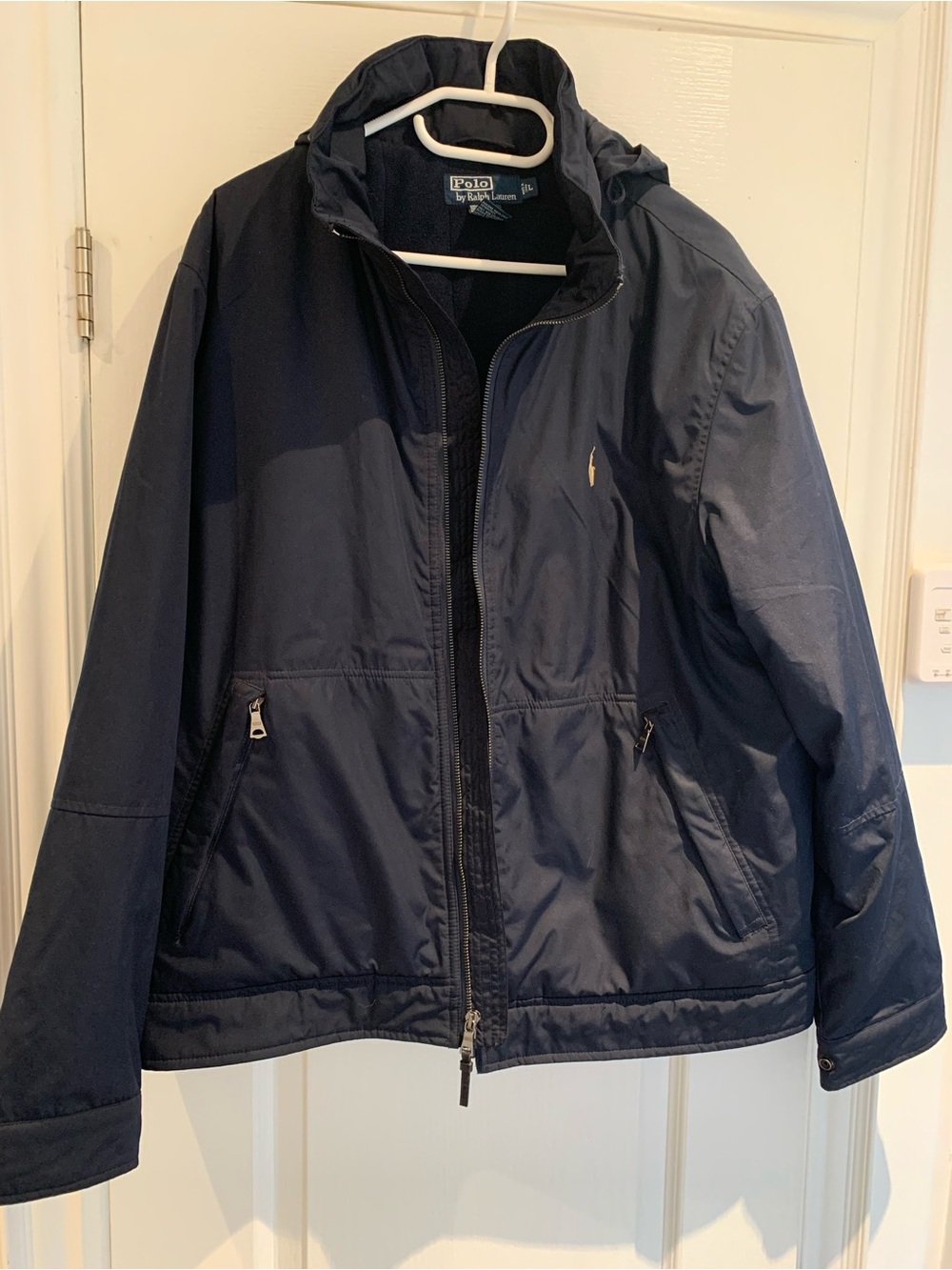 Polo by Ralph Lauren Men's Navy Hooded Jacket